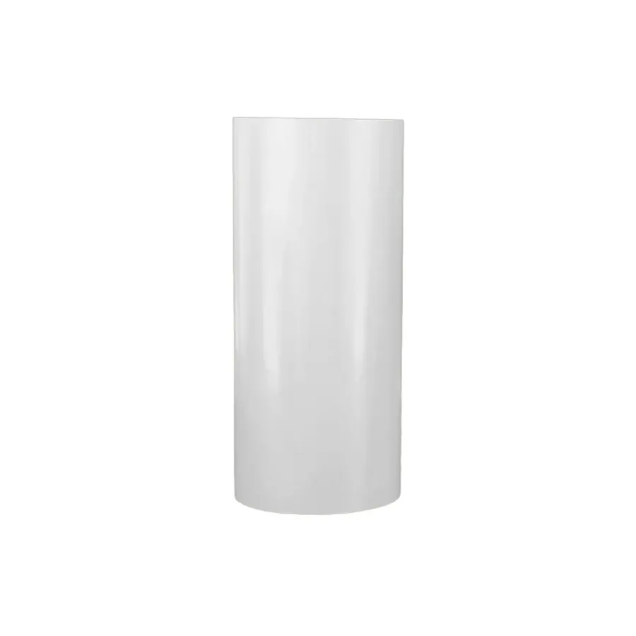 Metal Plinth 90.5cm in White